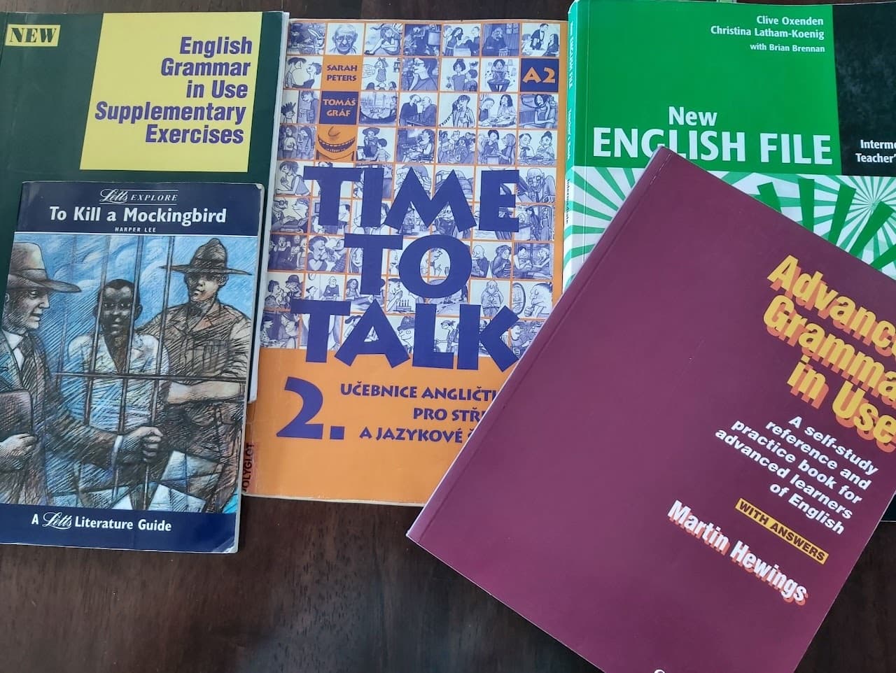 English lesson in progress